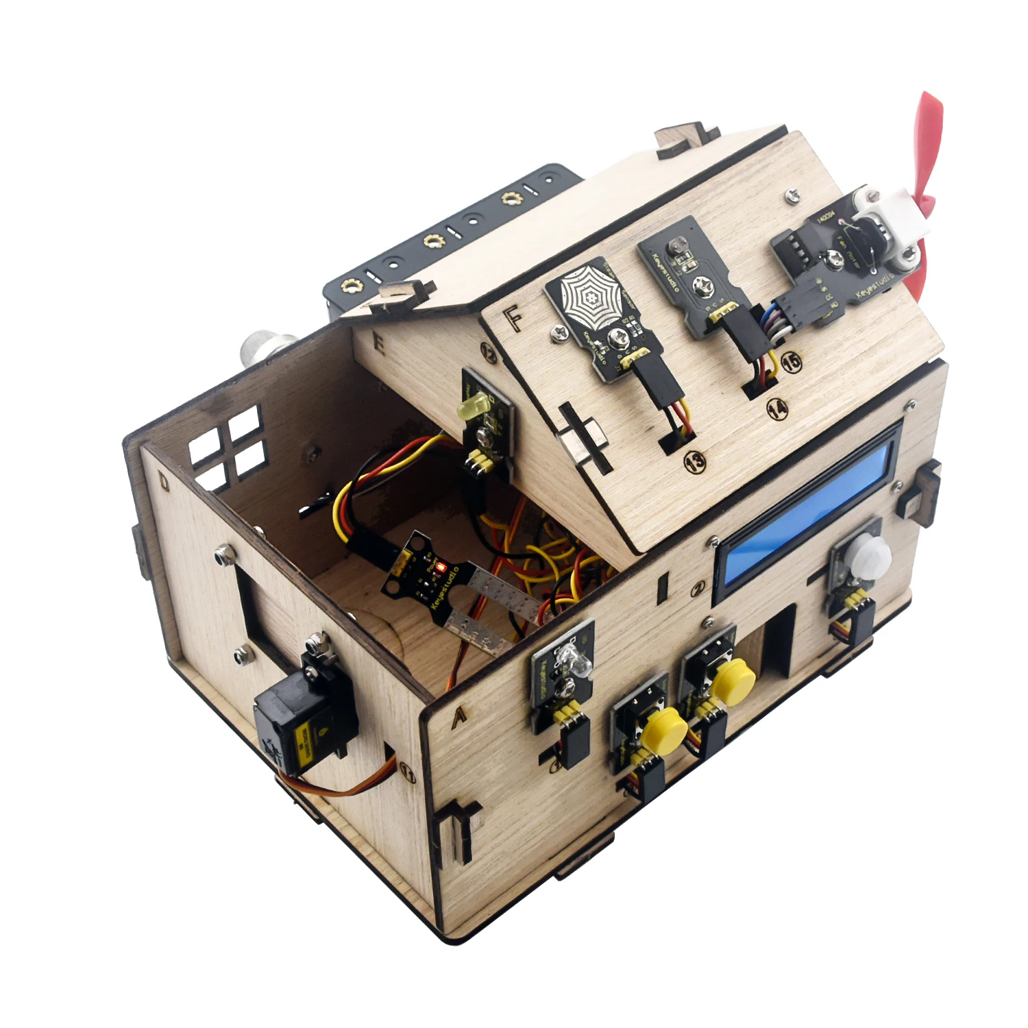 حار بيع المنزل الذكي كاتب كيت  - مراجعة Smart Home Arduino Project وسعره