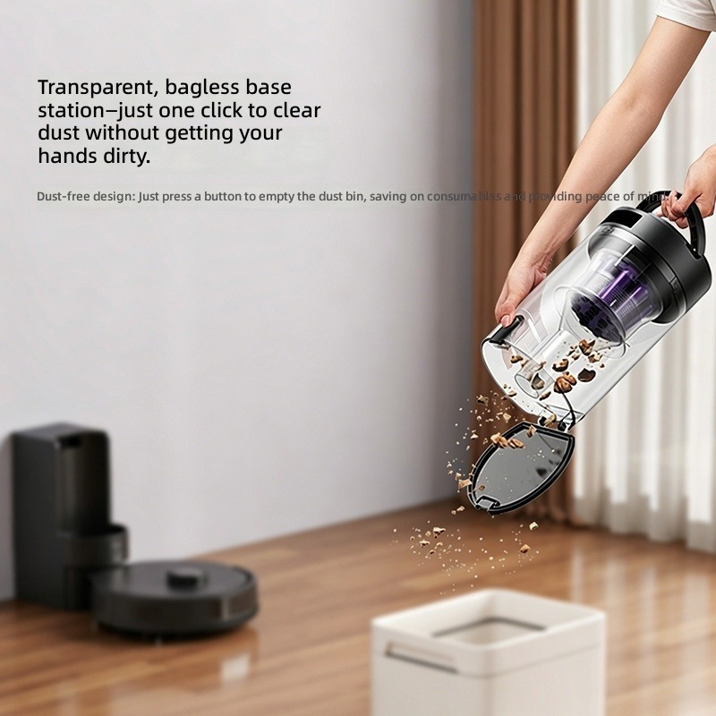 مكنسة روبوتية ذكية، 3 في 1 للت - مراجعة Vacuum Cleaner Smart Home وسعره