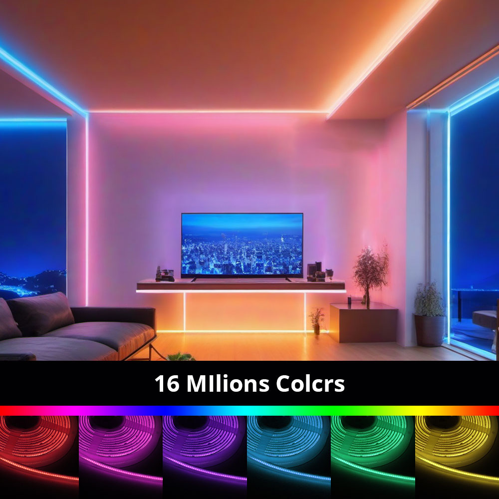 Zemismart COB Led قطاع ضوء RGB - مراجعة Smart Home Group وسعره