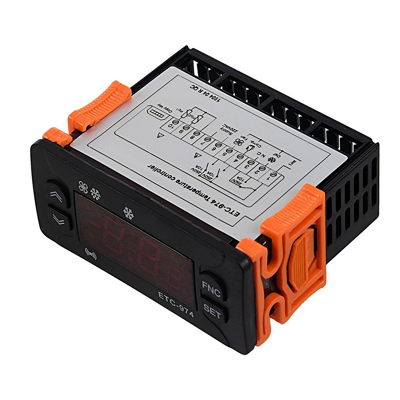 منظم حرارة صغير ETC-974 للثلاج - مراجعة Temperature Sensor وسعره