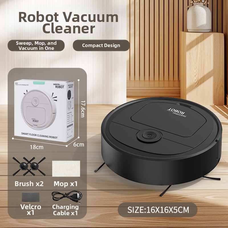 مكنسة كهربائية روبوتية نحيفة ب - مراجعة Vacuum Cleaner Smart Home وسعره