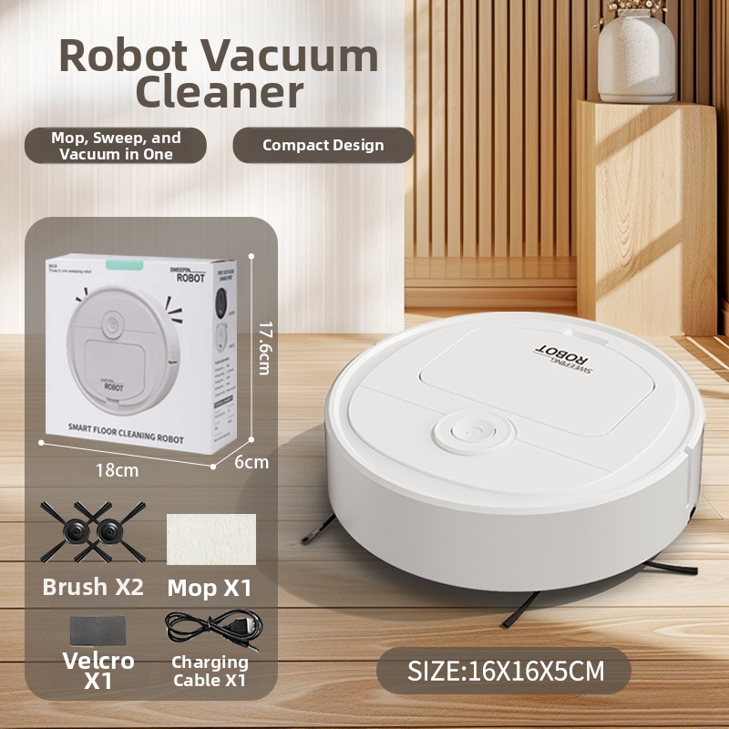 مكنسة كهربائية روبوتية نحيفة ب - مراجعة Vacuum Cleaner Smart Home وسعره