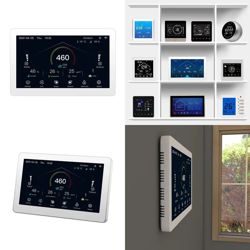 وحدة تحكم لنظام التهوية والتدف - مراجعة Smart Home Hvac وسعره