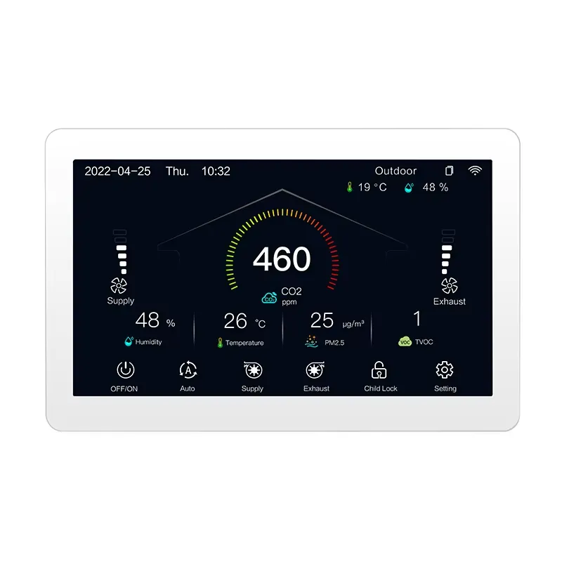 وحدة تحكم لنظام التهوية والتدف - مراجعة Smart Home Hvac وسعره