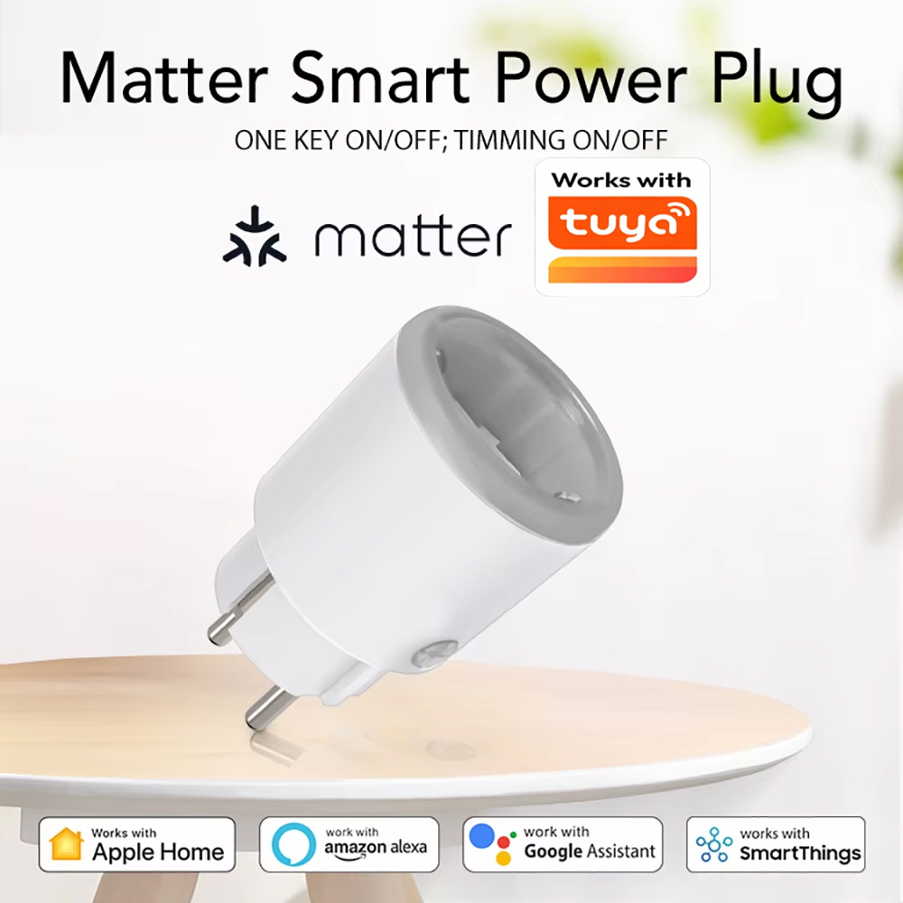 مقبس ذكي TUYA بتقنية Matter وا - مراجعة Smart Home Nas وسعره