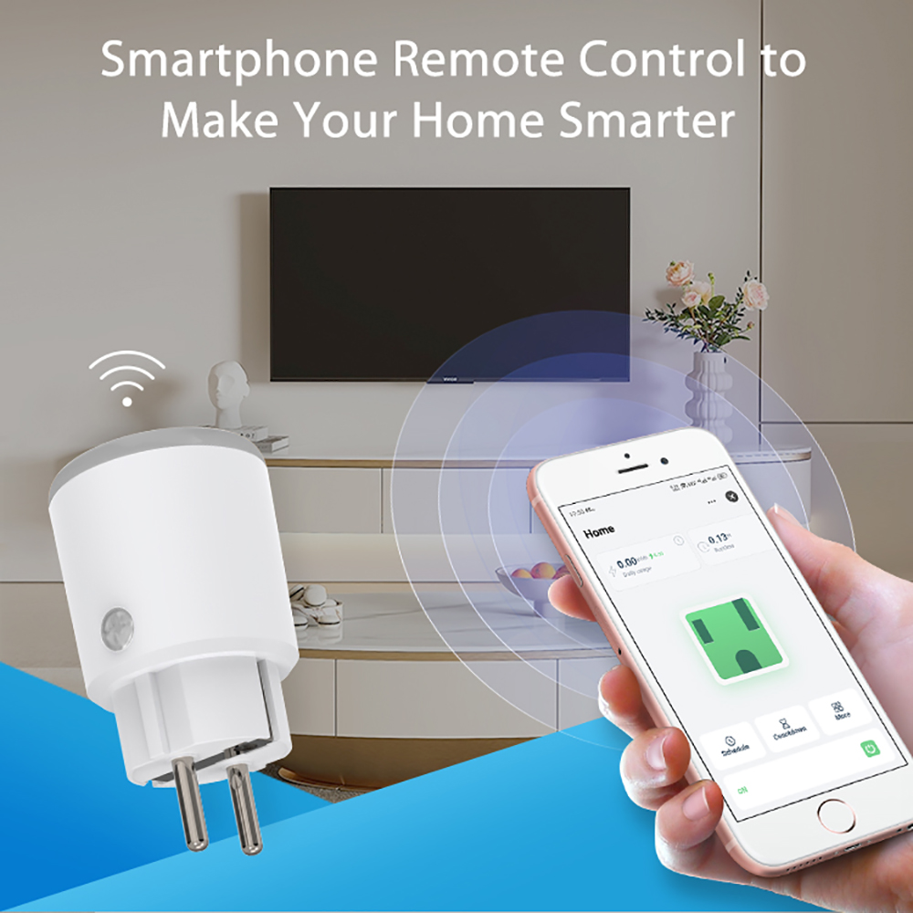 مقبس ذكي TUYA بتقنية Matter وا - مراجعة Smart Home Nas وسعره