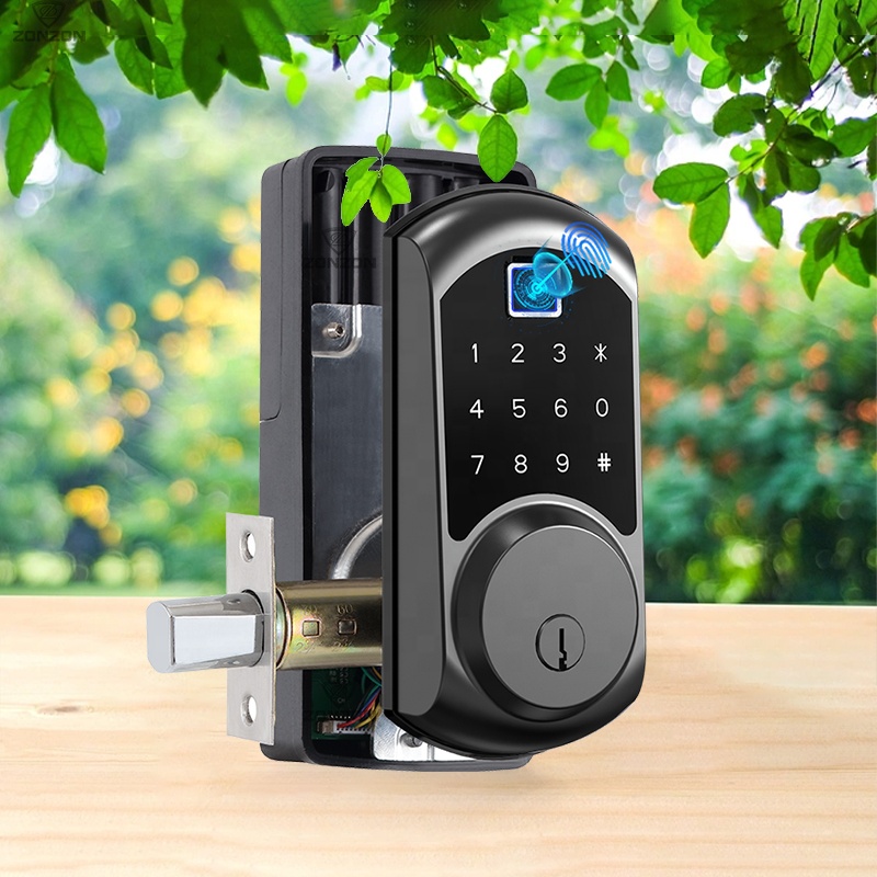 مقاوم للماء بوابة رمز المنزل ق - مراجعة Smart Home Door Lock وسعره