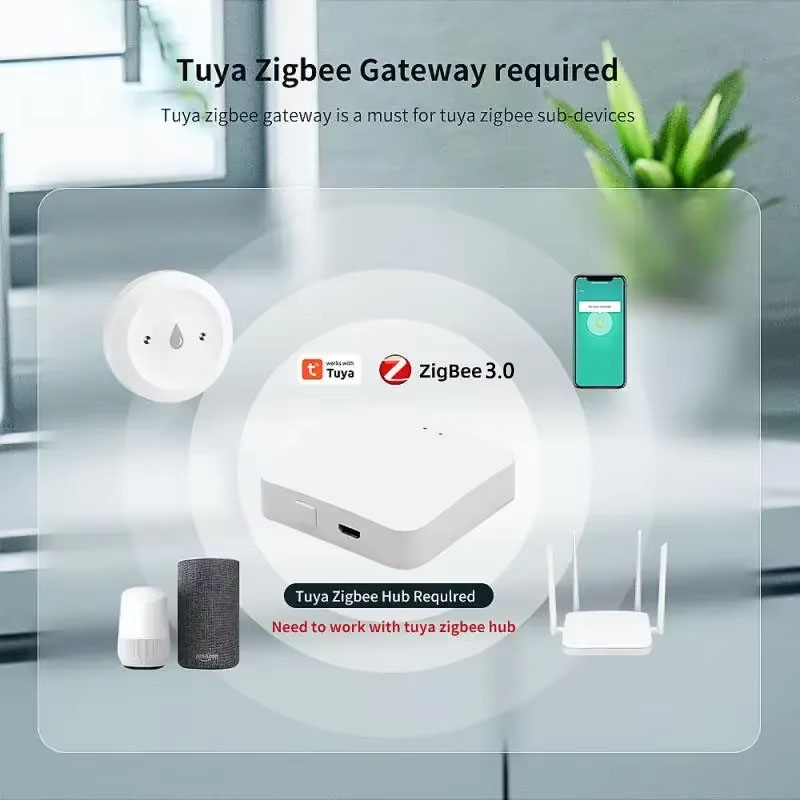 جهاز كشف تسرب المياه الذكي Tuy - مراجعة Smart Home Features وسعره
