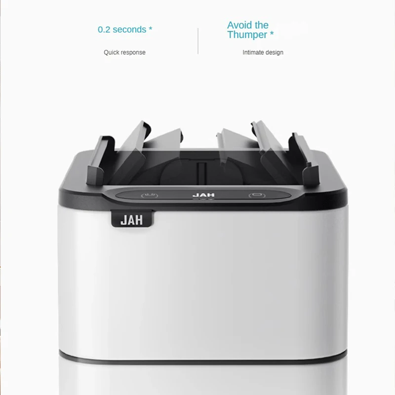 سلة مهملات ذكية بغطاء سعة 15/2 - مراجعة Smart Home وسعره