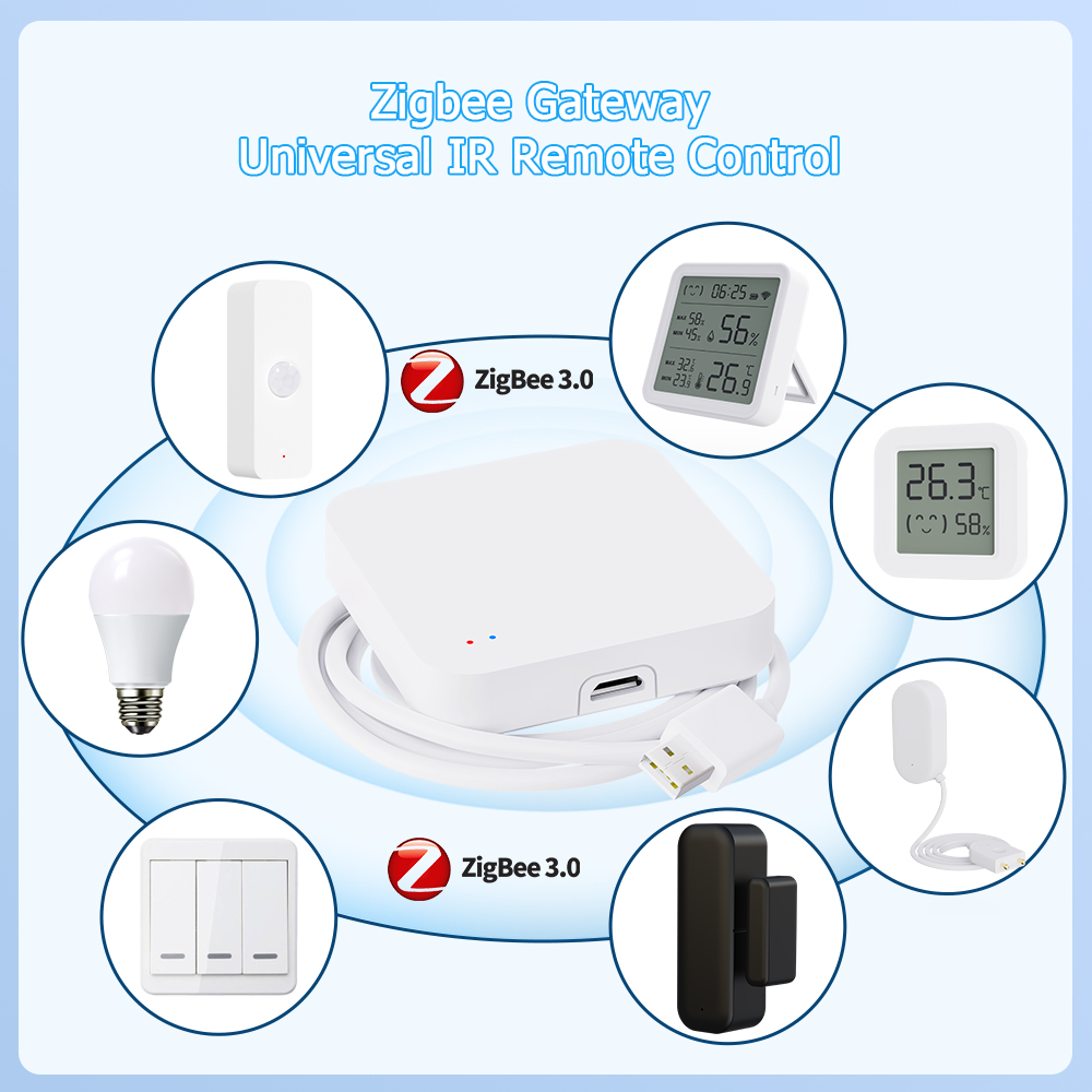 بوابة تويا زيجبي 3.0 مع جهاز ت - مراجعة Smart Home Wifi Hub وسعره
