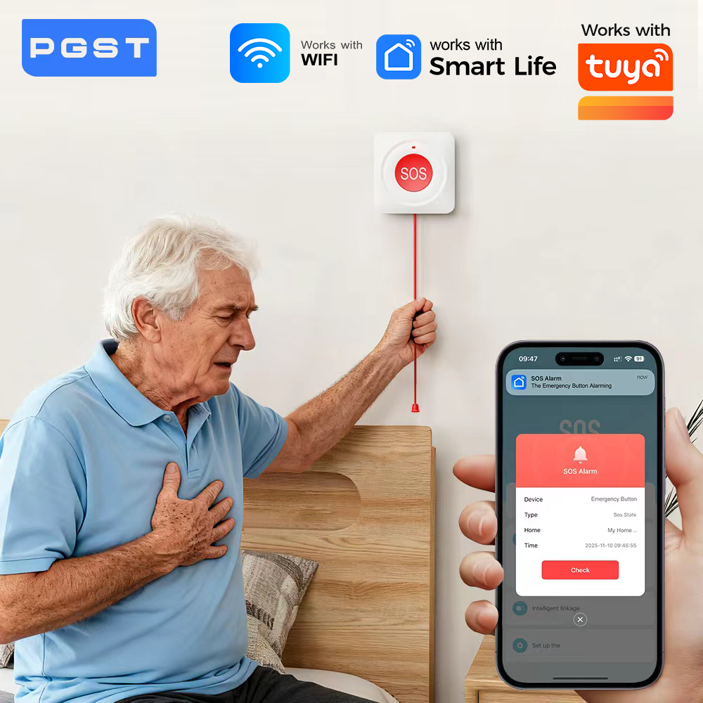 زر طوارئ واي فاي زيجبي يعمل مع - مراجعة Smart Home Network وسعره