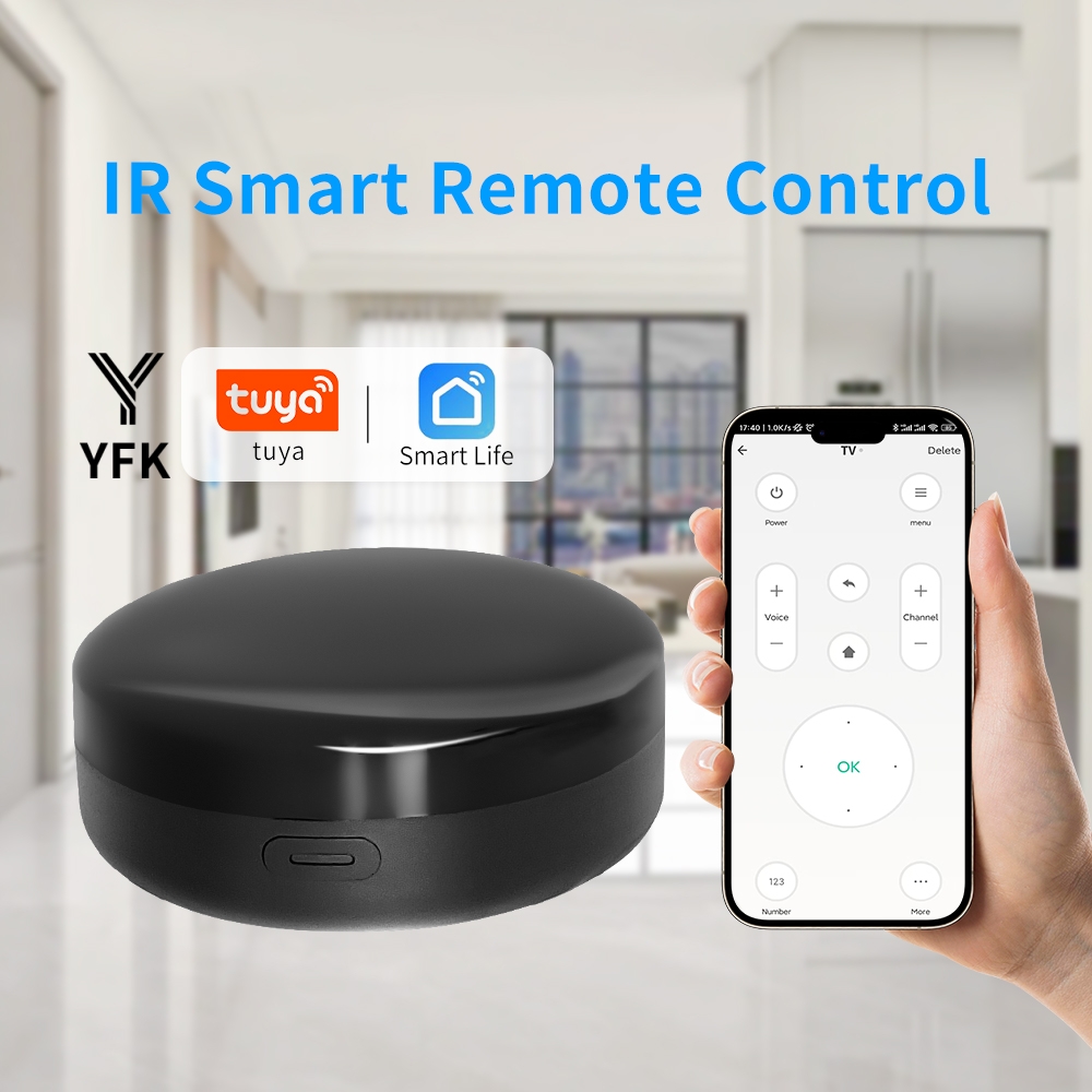 جهاز تحكم عن بعد ذكي YFK Tuya  - مراجعة Smart Home Wifi Hub وسعره