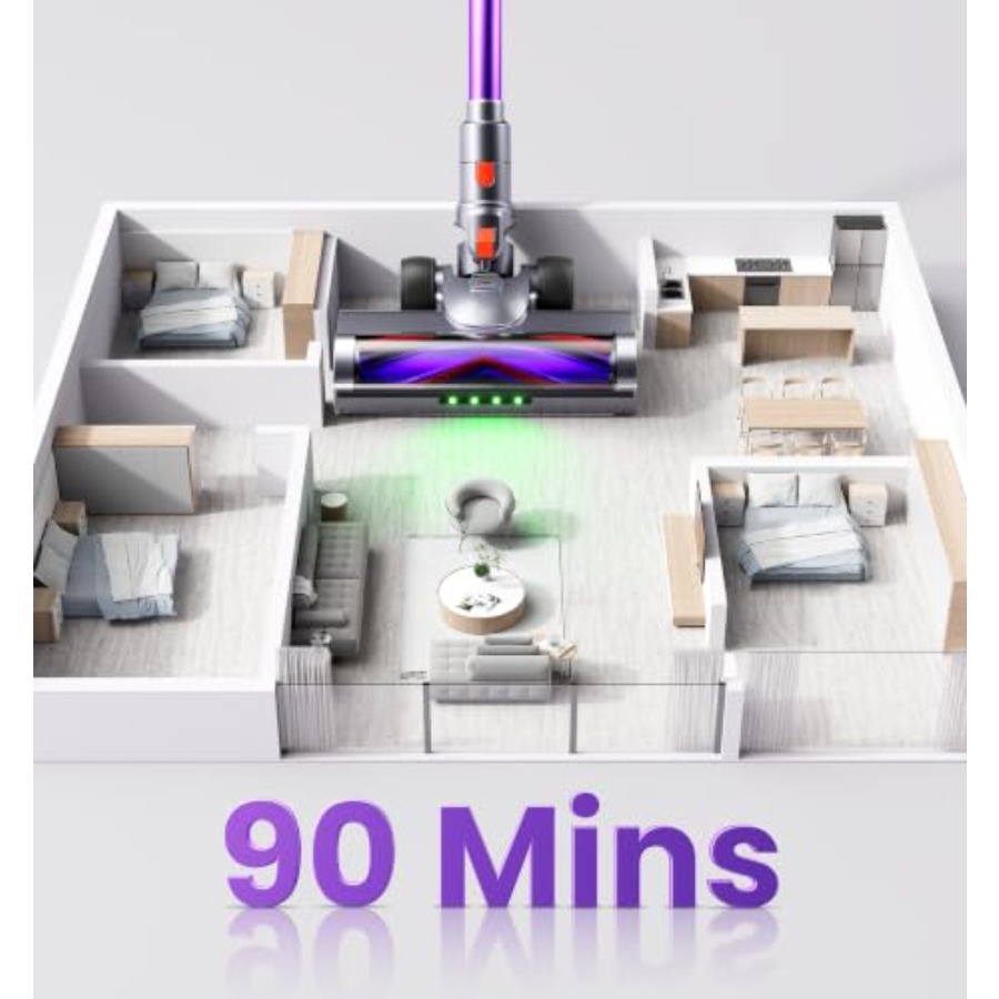مكنسة كهربائية لاسلكية للاستخد - مراجعة Vacuum Cleaner Smart Home وسعره