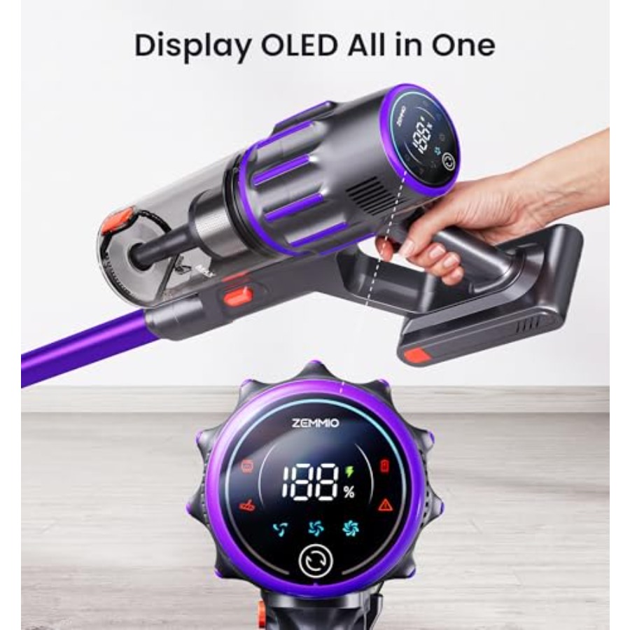 مكنسة كهربائية لاسلكية للاستخد - مراجعة Vacuum Cleaner Smart Home وسعره