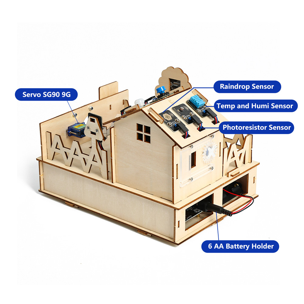 طقم المنزل الذكي لاردوينو ، بد - مراجعة Smart Home Arduino Project وسعره