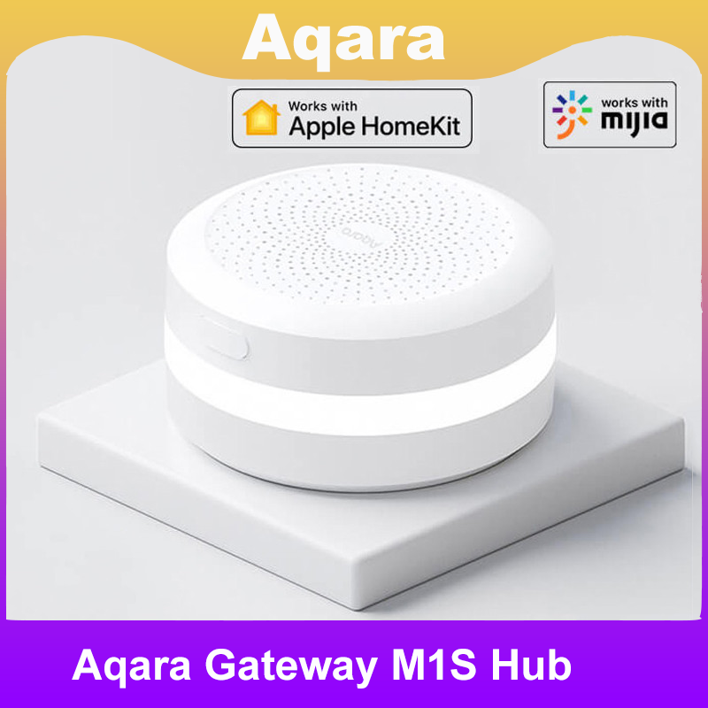 بوابة Aqara M1S Hub E1 مع ضوء  - مراجعة Smart Home Wifi Hub وسعره