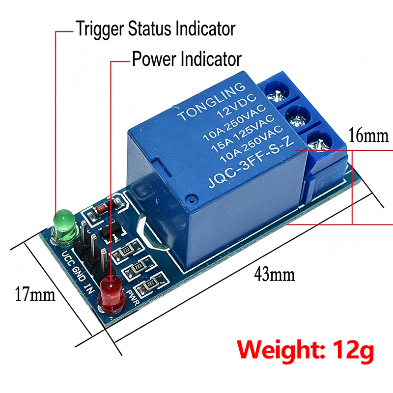 وحدة ترحيل أحادية القناة 3.3 ف - مراجعة Smart Home Arduino Project وسعره