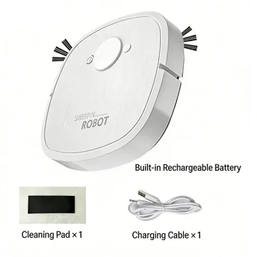 مكنسة كهربائية روبوتية تعمل با - مراجعة Vacuum Cleaner Smart Home وسعره