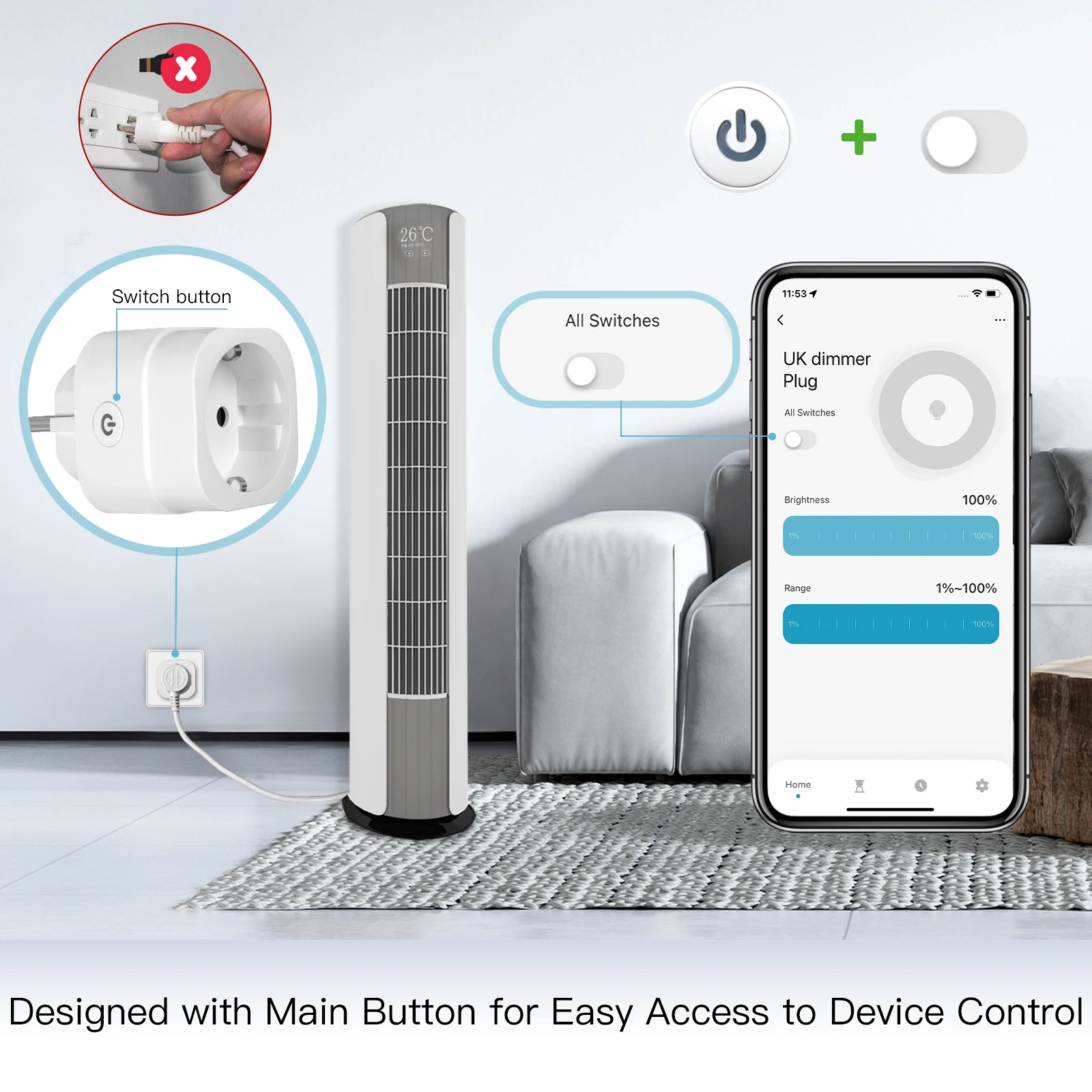 مقبس طاقة ذكي من MOES يعمل بتق - مراجعة Smart Home Nest وسعره