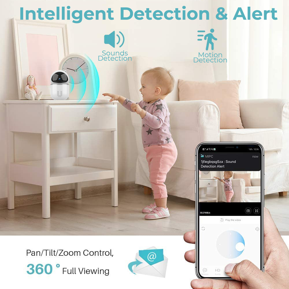 2K كاميرا الأمن اللاسلكية واي  - مراجعة Smart Home Network وسعره