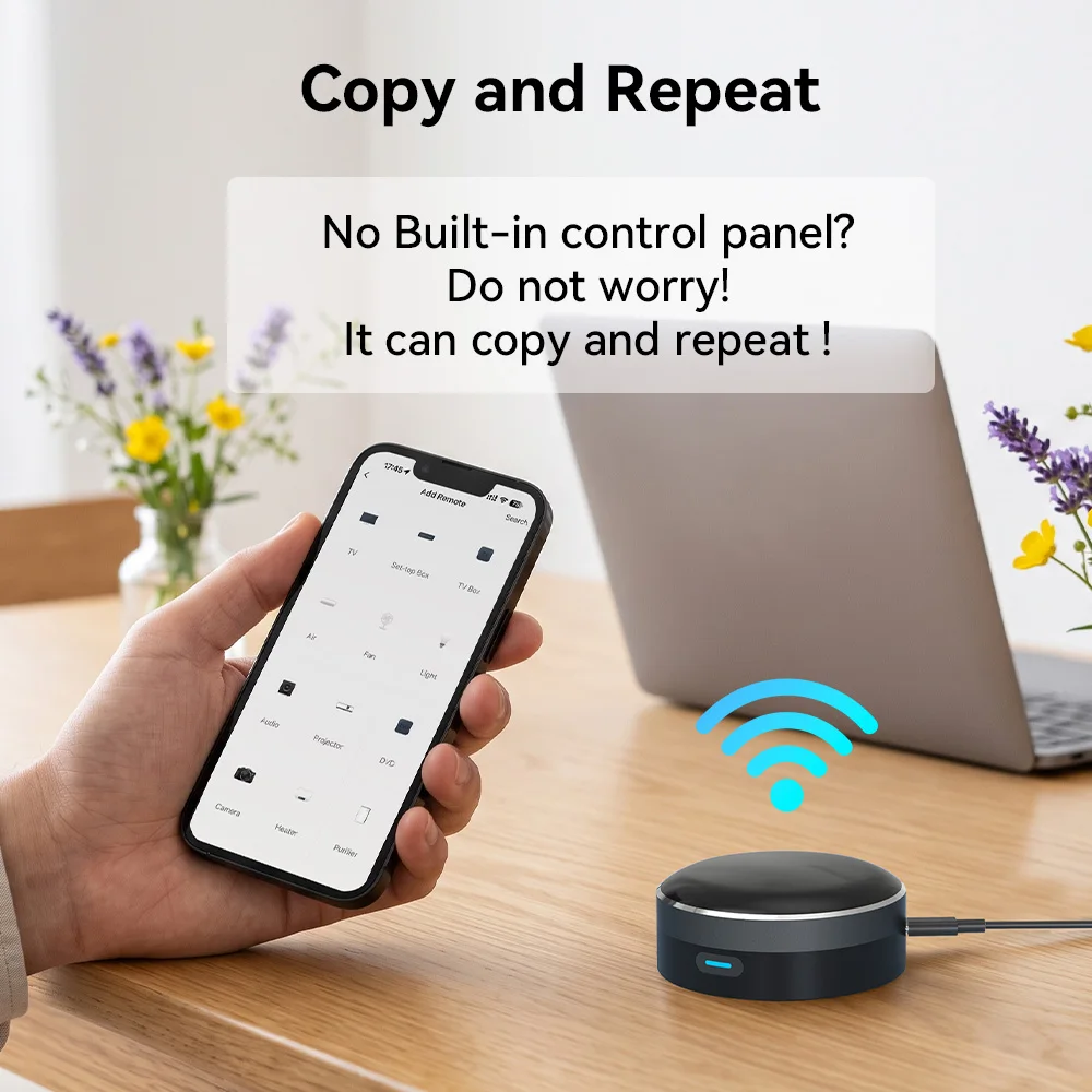 YFK جهاز تحكم عن بعد ذكي بالأش - مراجعة Smart Home Wifi Hub وسعره