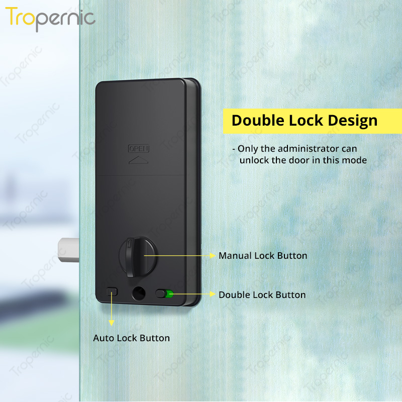 Tuya زيجبي باب ديدبولت أقفال ا - مراجعة Smart Home Door Lock وسعره