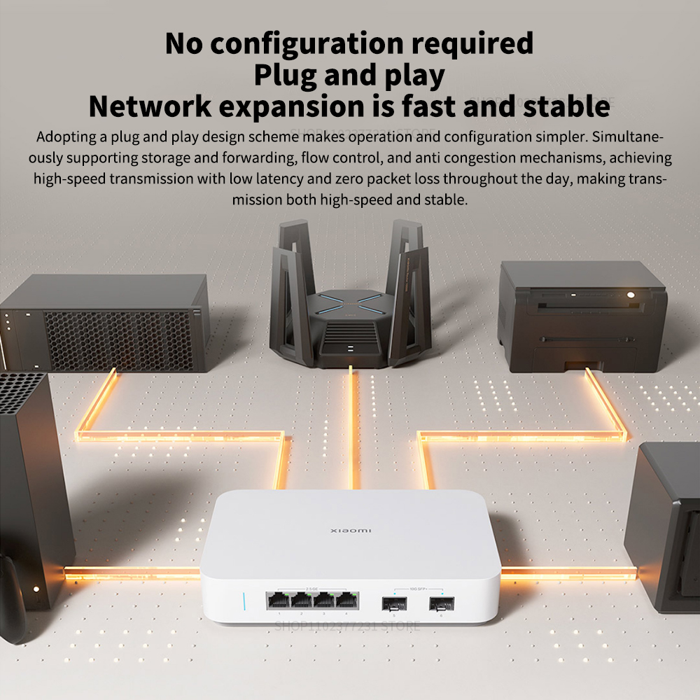 Xiaomi-Mi 10G مفتاح إيثرنت ، م - مراجعة Smart Home Xiaomi Hub 2 وسعره