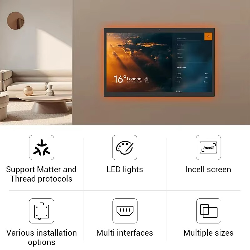 لوحة تحكم ذكية منزلية بشاشة لم - مراجعة Smart Home Hotel وسعره